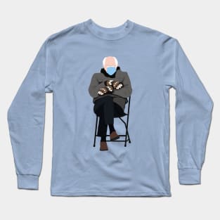 Bernie Sanders Inauguration Meme Long Sleeve T-Shirt